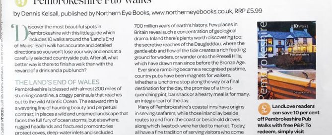 Review of 'Pub Walks in Pembrokeshire' book
