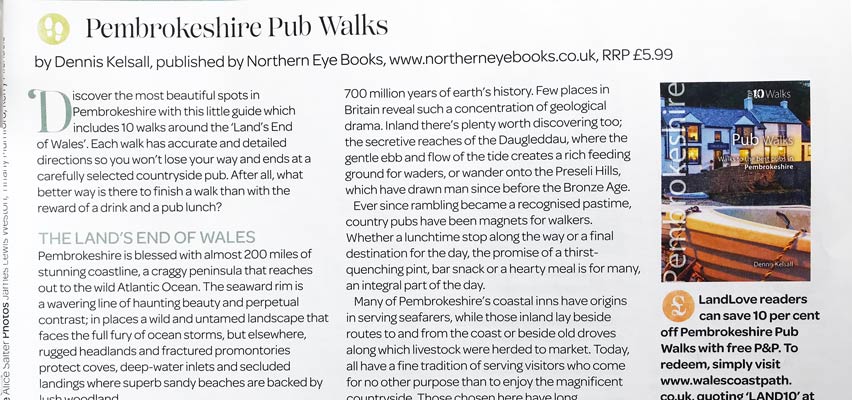 Review of 'Pub Walks in Pembrokeshire' book