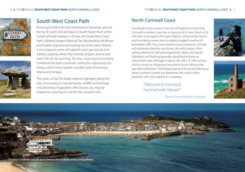 South West Coast Path, North Cornwall - circular walks