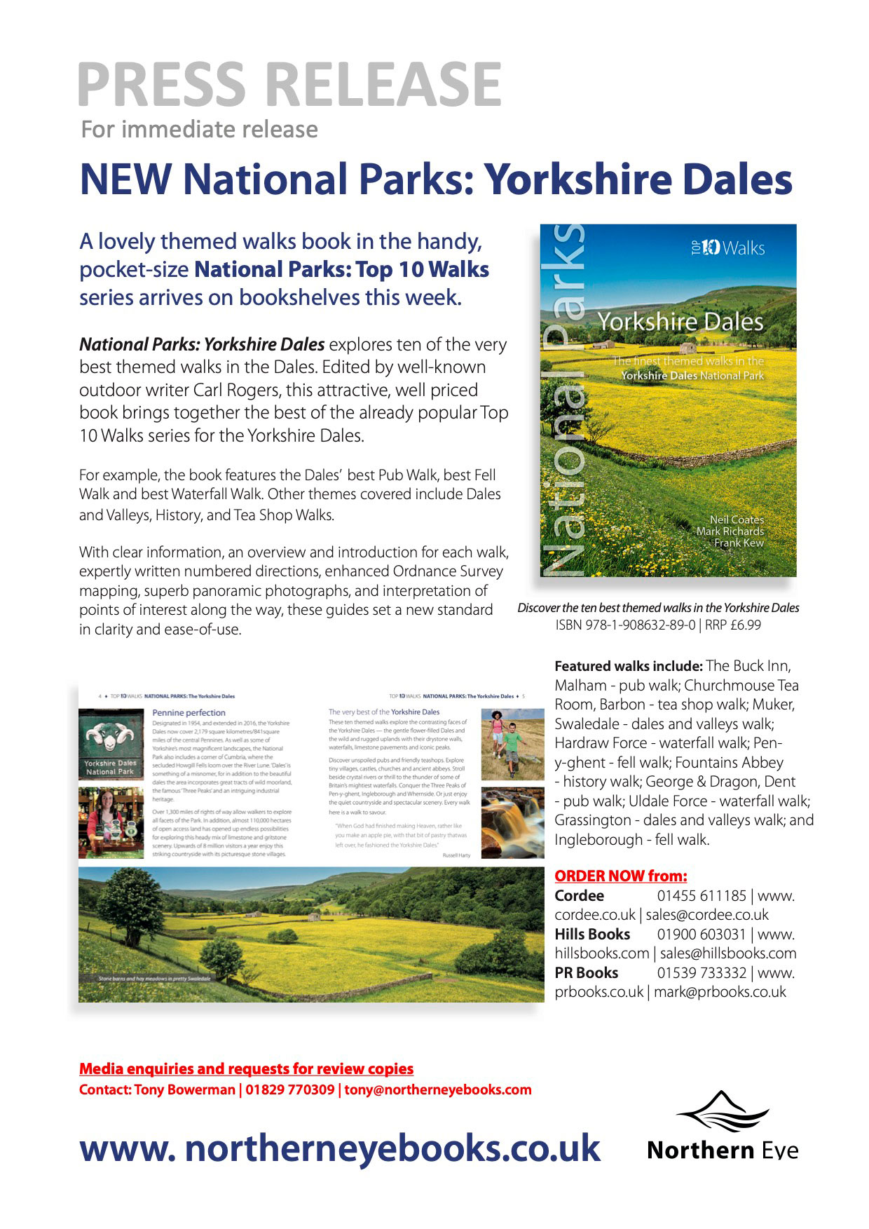 UK National Parks - Yorkshire Dales- best themed short circular walks