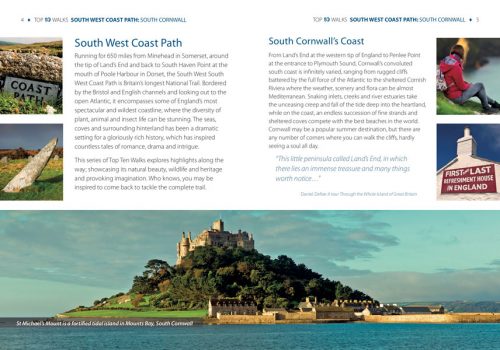 South West Coast Path, South Cornwall - circular walks