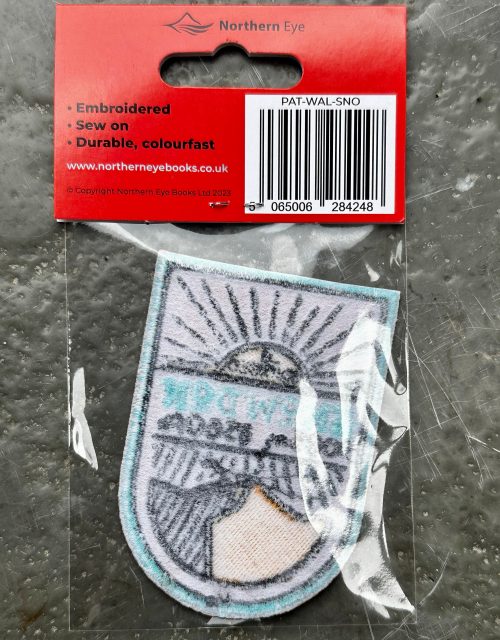 Snowdon patch in bag with header-reverse