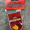 Snowdon patch in bag with header