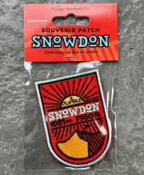 Snowdon patch in bag with header